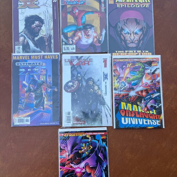 Lot of 7 Ultimate X-Men Marvel Comic Mixed Issues - Picture 1 of 4